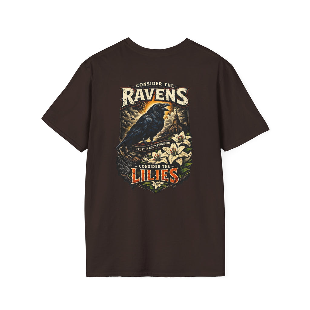 "Consider the Ravens" (Design on Back/Logo on Front)